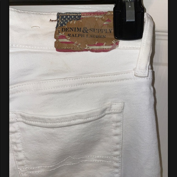 Ralph Lauren White Skinny Jeans Vintage Size 26 - Picture 2 of 2